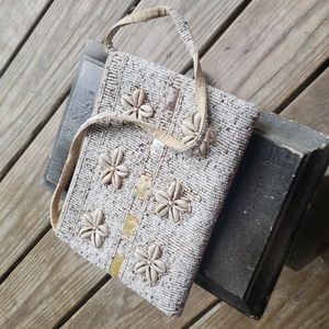 Beaded purse,